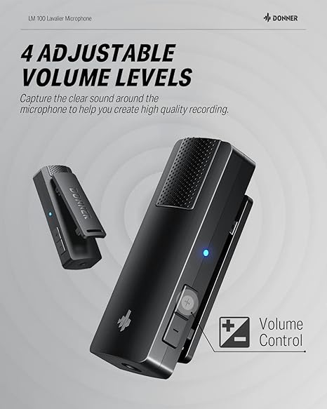 Microfono Donner Lm100 Inalambrico Para Iphone, Ipad, Android