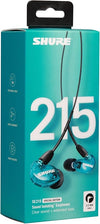 Audifono Shure Se215-spe Azul Transparente