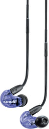 Audifono Shure SE215-SPE-PL Morado Transparente