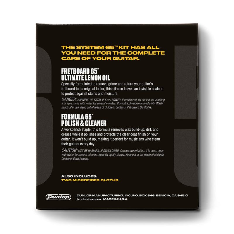 Kit Limpieza Dunlop 6503 Diapason Y Cuerpo 44616503001