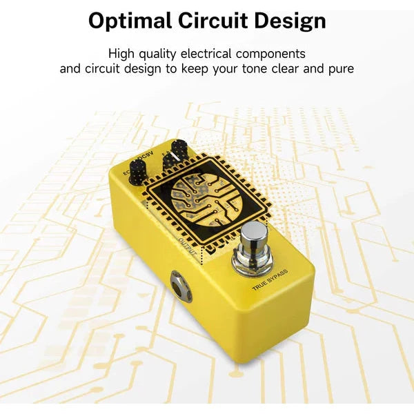 Pedal Donner Ec748 Yellow Fall Delay