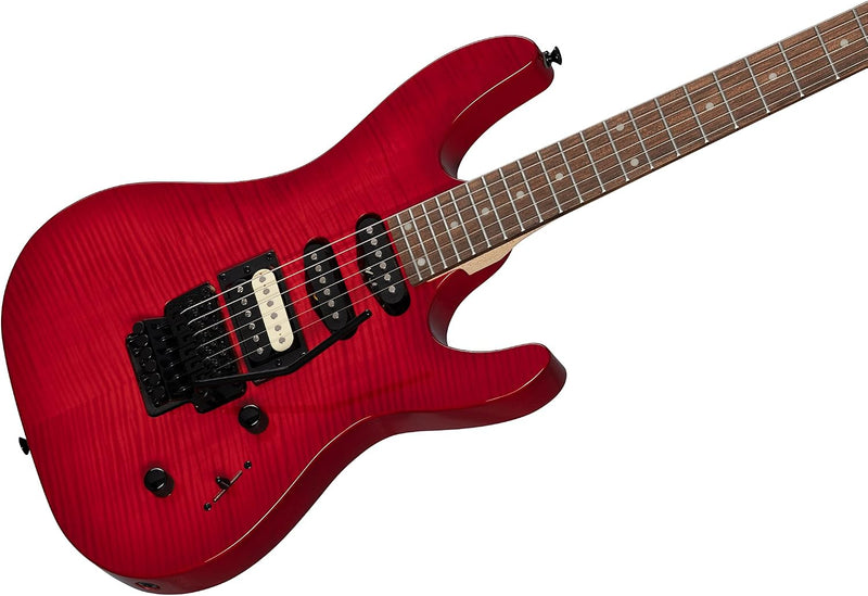 Guitarra Electrica Kramer Kstflfrhsstrbf1 Figured Hss Roja