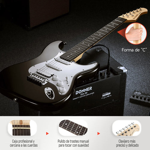 Guitarra Electrica EC1099 DST-100B KIT