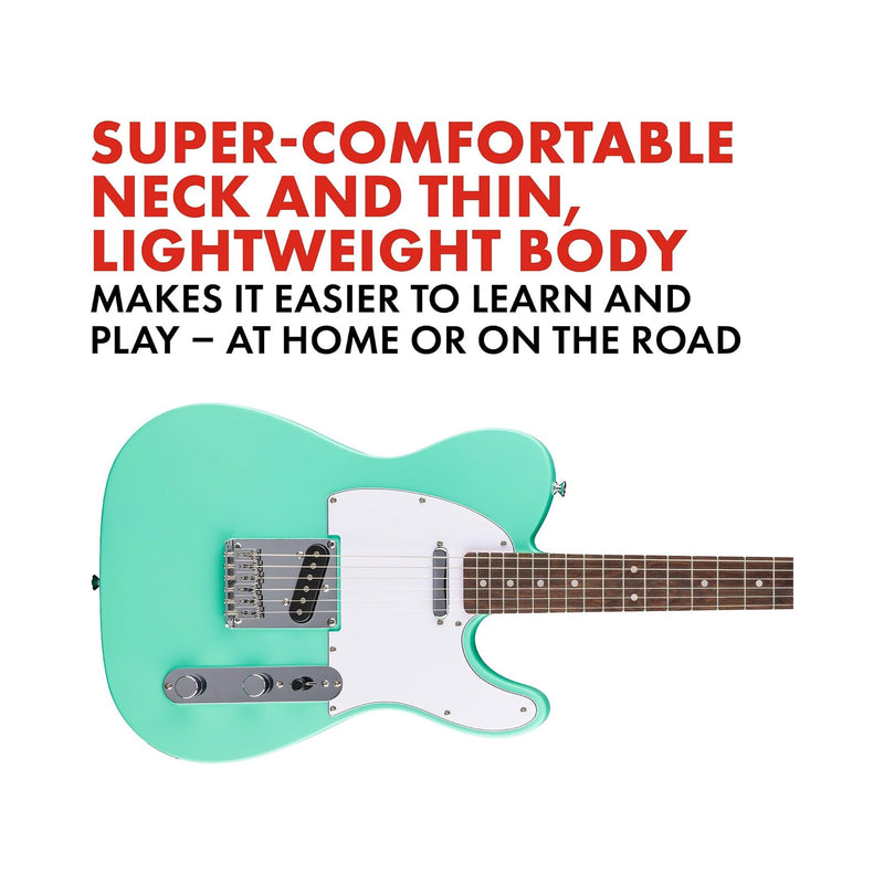 Guitarra Eléctrica Fender Squier Debut Telecaster Sea Foam Green — vista 3