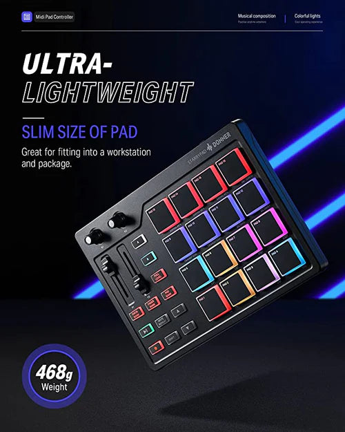 Controlador Donner Ec3305 Starrypad