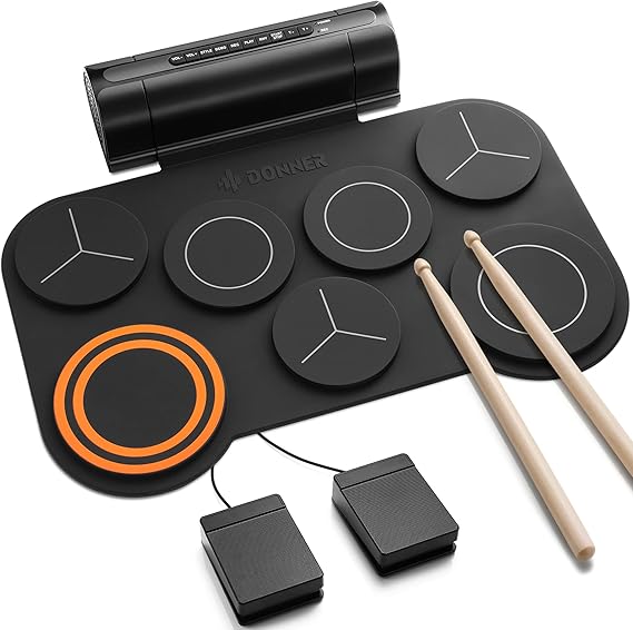 Bateria Electronica Donner Pad Ec6635 Ded-20 Infantil