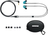 Audifono Shure Se215-spe Azul Transparente