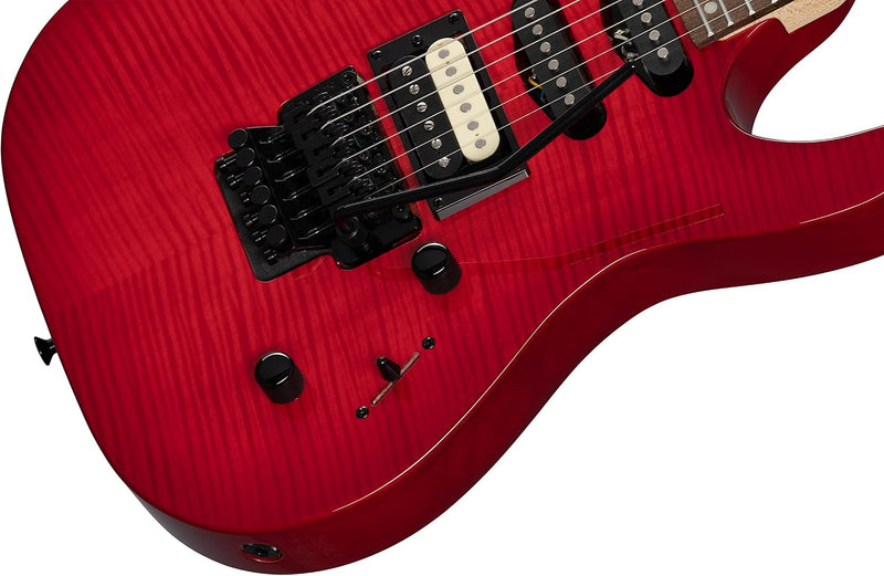 Guitarra Electrica Kramer Kstflfrhsstrbf1 Figured Hss Roja