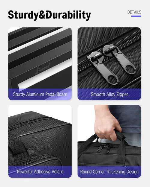 Estuche Porta Pedales Donner Ec916 Db-3