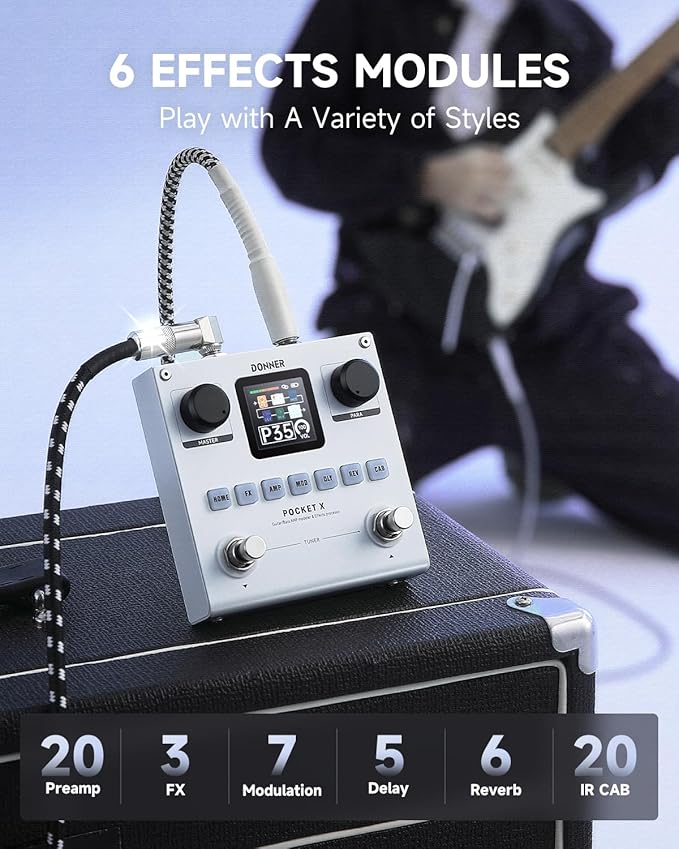 Pedal Donner Ec7031 Pocket X