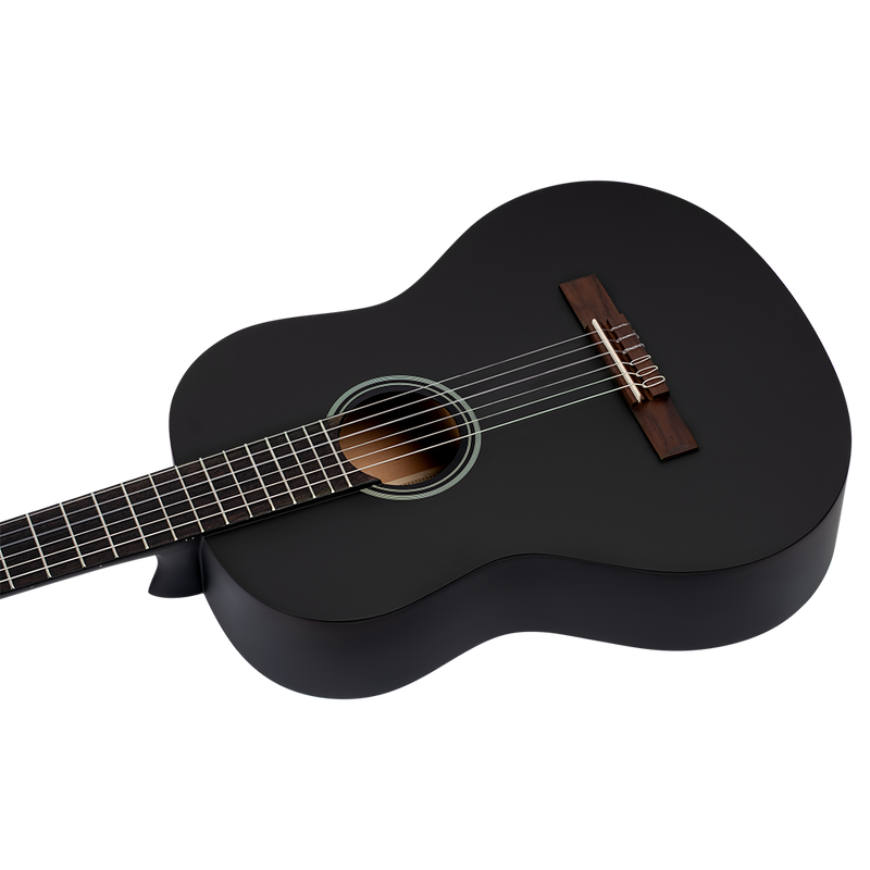 Vista 8 — Guitarra Clásica Ortega RST5MBK Black