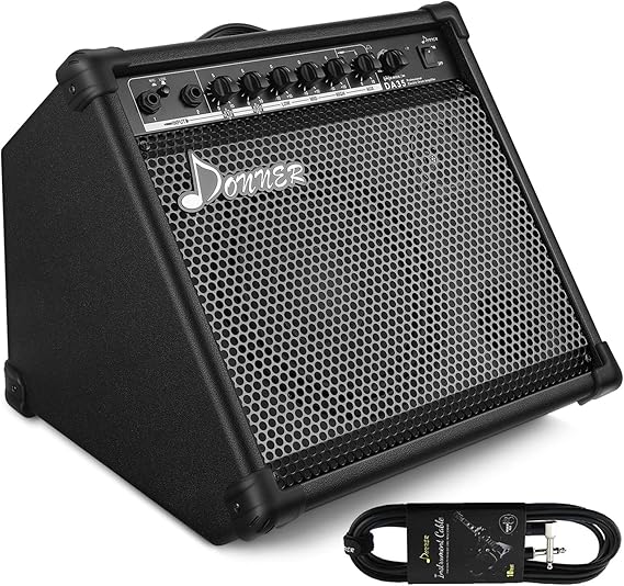 Amplificador Donner Da-35 Para Bateria Electronica