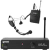 Microfono Gemini Uhf-01hl-f2 Inalambrico De Diadema Y Solapa