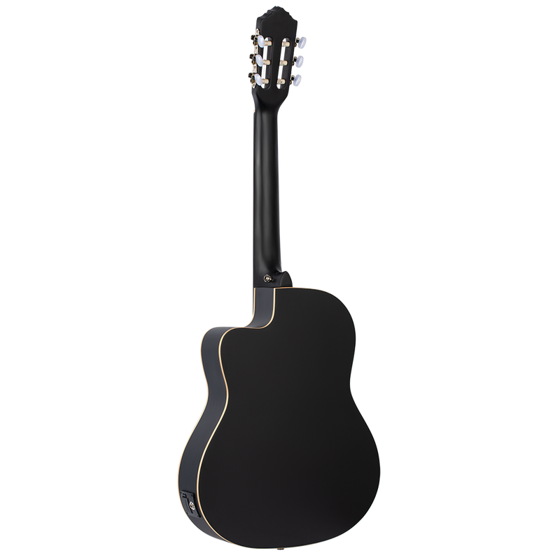 Vista 5 — Guitarra Electroacústica Ortega RCE125SN-SBK Satin Black