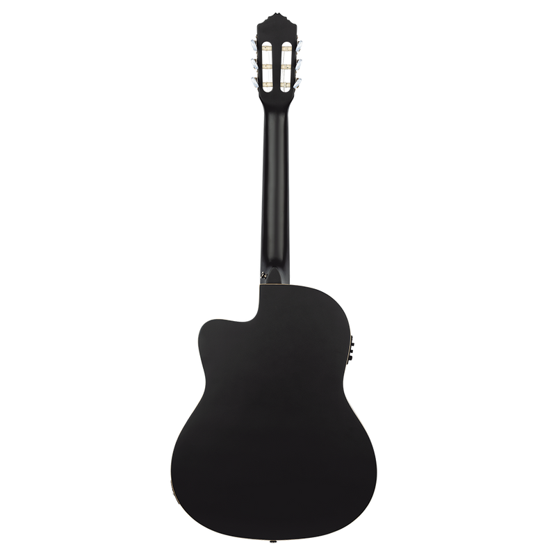 Vista 4 — Guitarra Electroacústica Ortega RCE125SN-SBK Satin Black