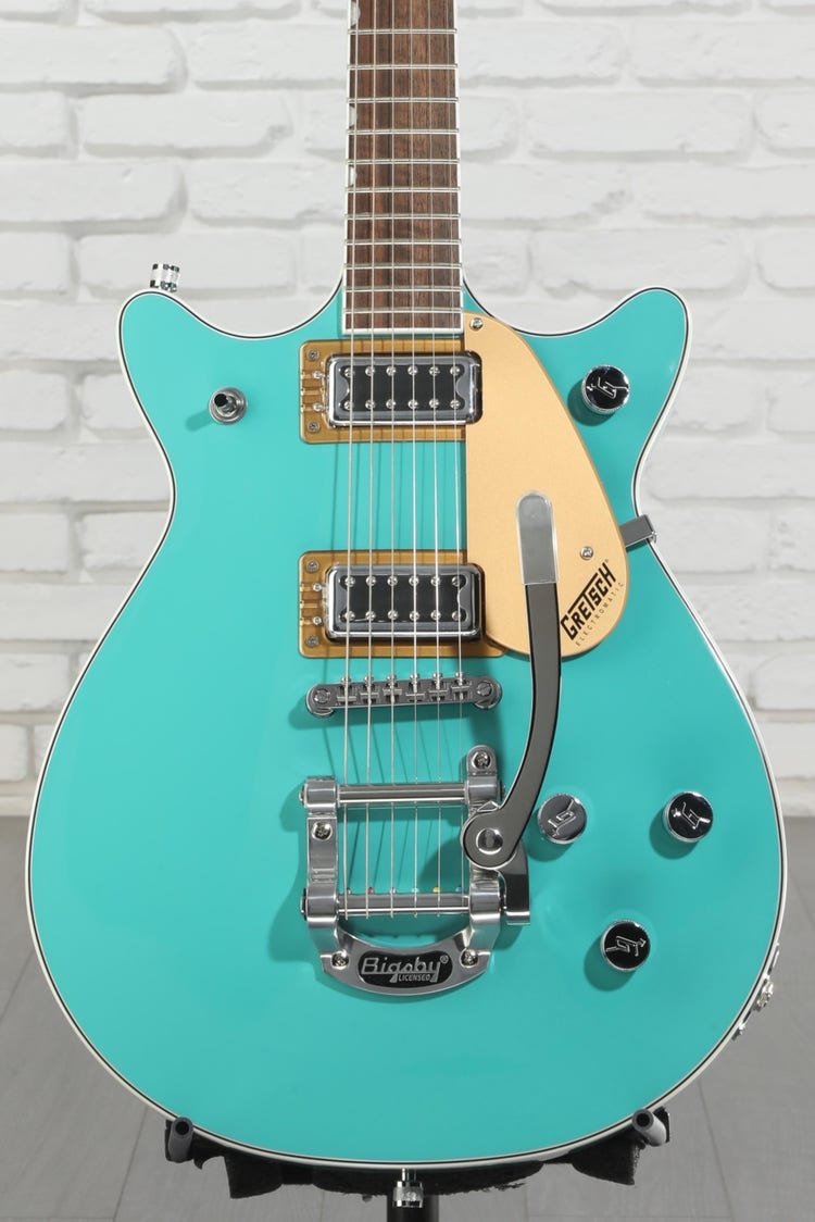 Guitarra Eléctrica Gretsch G5232T Electromatic Double Jet FT Caicos Green 2508210585 — vista 1