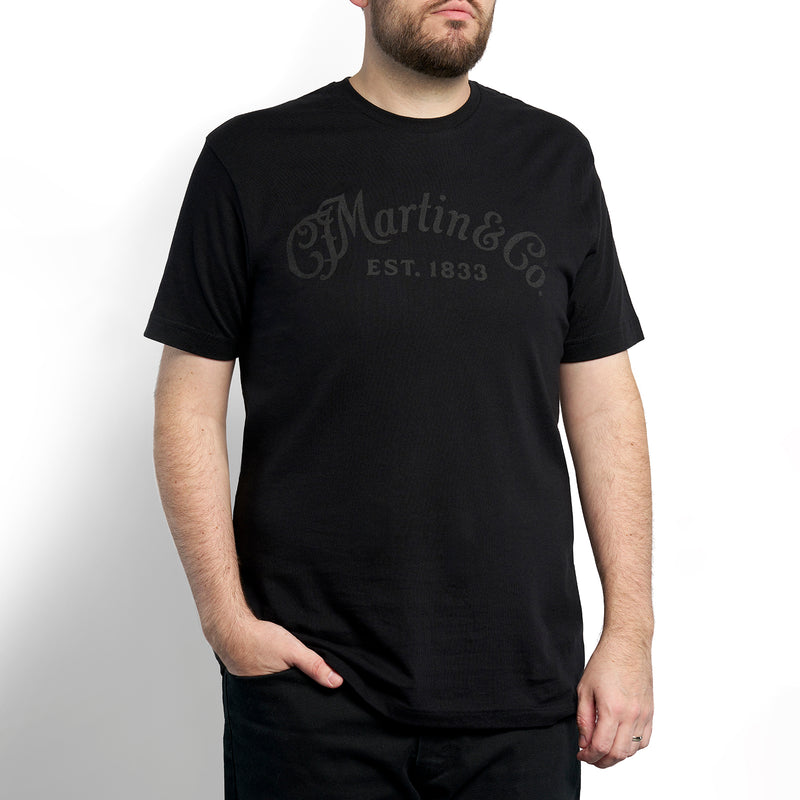Camiseta Martin Tone On Tone Black Talla S — vista 2