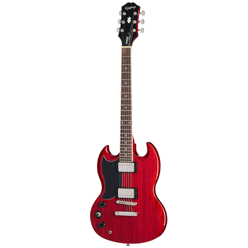 Guitarra Electrica Epiphone Sg Tribute E1sgtchnh1l Cherry Zurda