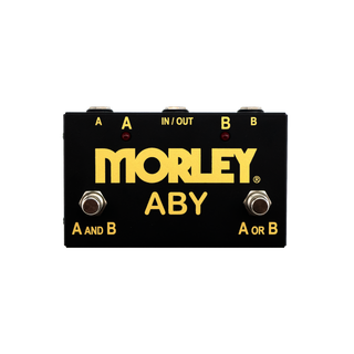 Vista 1 — Pedal Morley ABY-G Gold Series Selector/Combiner