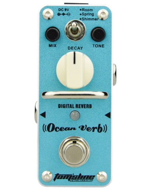 Pedal Mc-Art Guitarra Electrica AOV-3 Ocean Verb