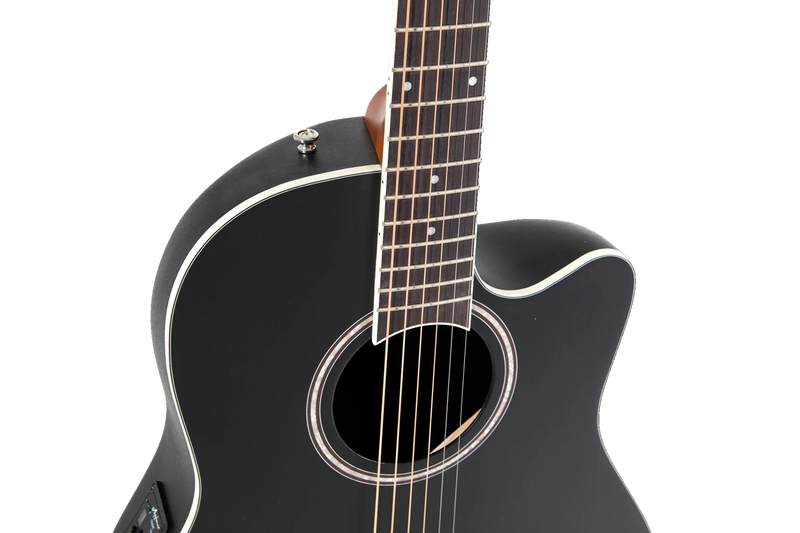 Guitarra Electroacustica Ovation Applause Ap521104 Ab24-5S Black Satin