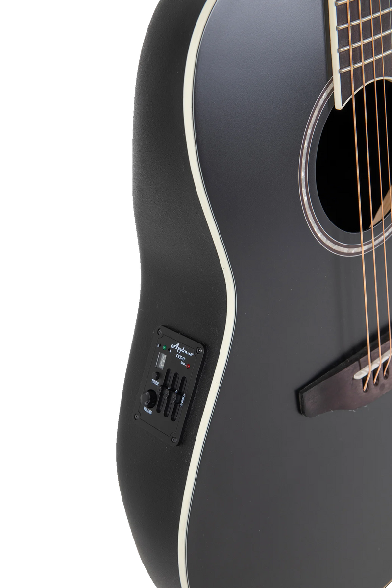 Guitarra Electroacustica Ovation Applause Ap521104 Ab24-5S Black Satin