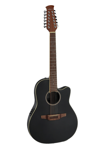 Guitarra Electroacustica Ovation Applause Ap521175 Ab2412-5S Black Satin