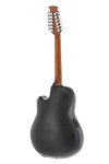 Guitarra Electroacustica Ovation Applause Ap521175 Ab2412-5S Black Satin
