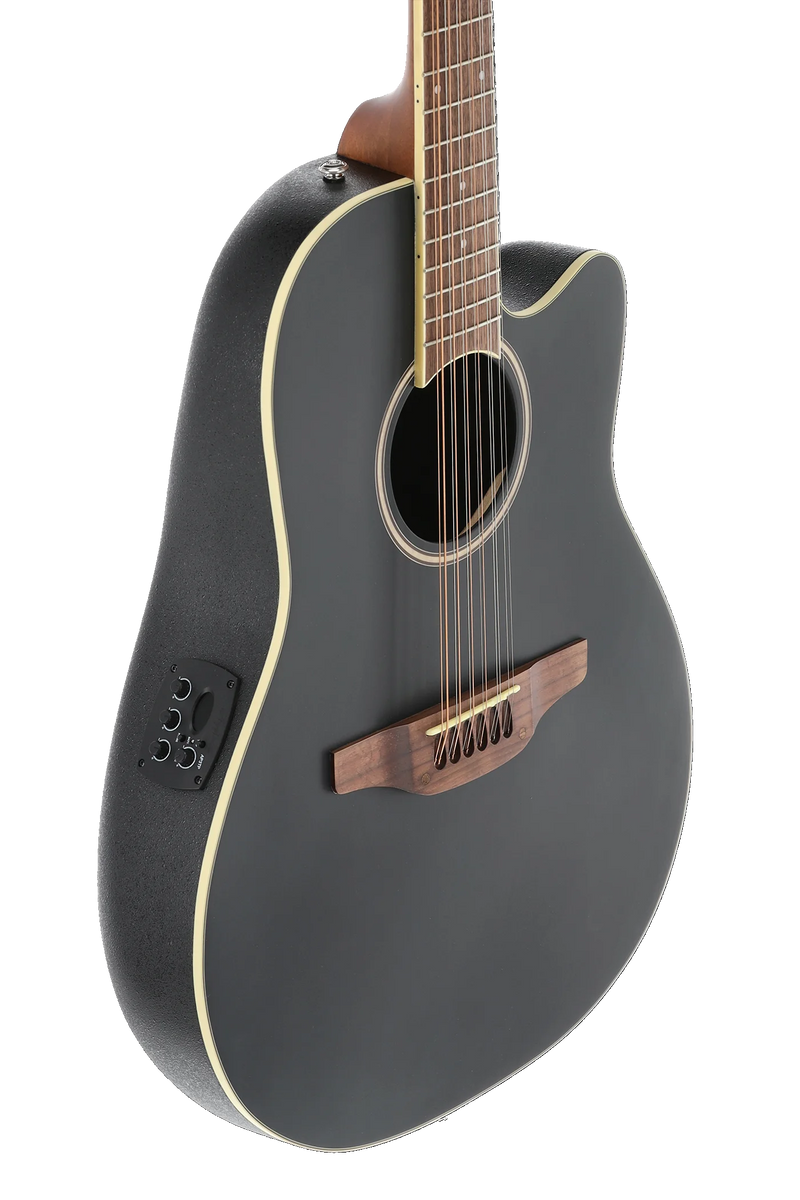 Guitarra Electroacustica Ovation Applause Ap521175 Ab2412-5S Black Satin