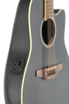 Guitarra Electroacustica Ovation Applause Ap521175 Ab2412-5S Black Satin