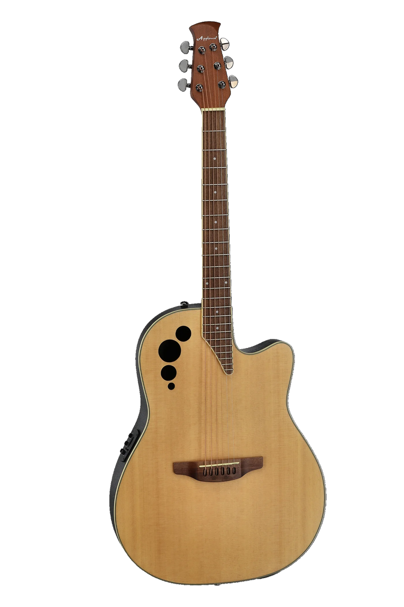 Guitarra Electroacustica Ovation Applause Ap521200 Ae44-4S Natural Satin