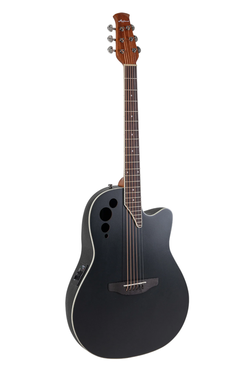 Guitarra Electroacustica Ovation Applause Ap521204 Ae44-5S Black Satin