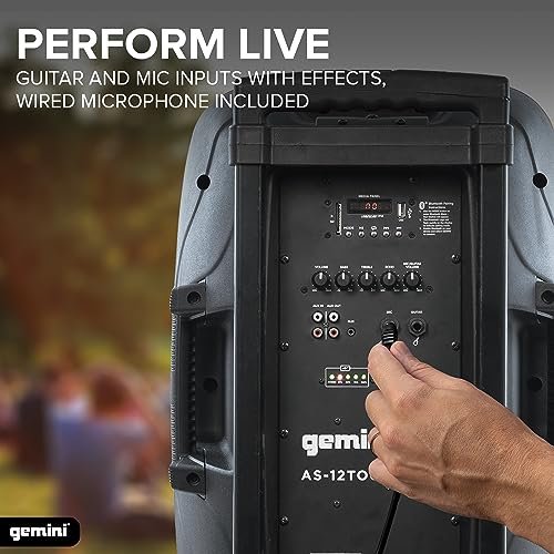 Cabina Gemini As-12 Togo Activa 12" Bluetooth