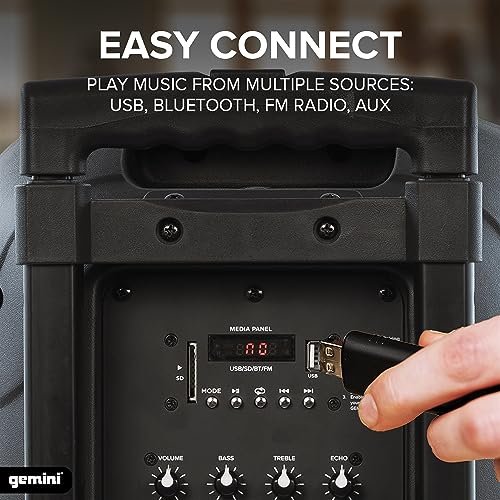 Cabina Gemini As-12 Togo Activa 12" Bluetooth