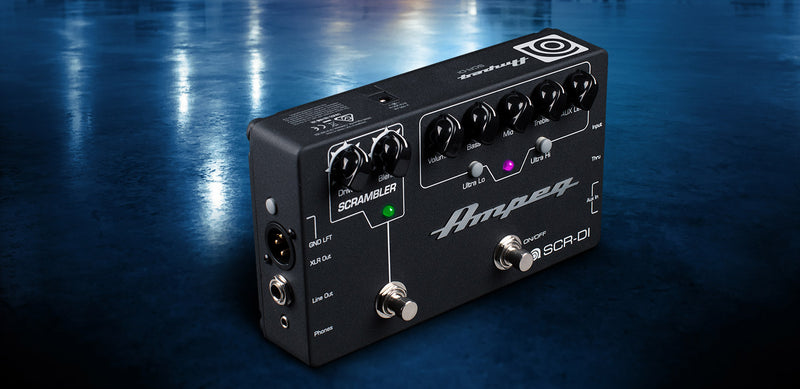 Pedal Ampeg Scr-di Bajo F17-2 Preampl