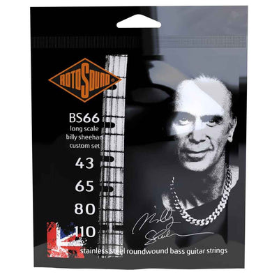 Encordado Rotosound BS66 Bajo Electrico Billy Sheehan 43-110