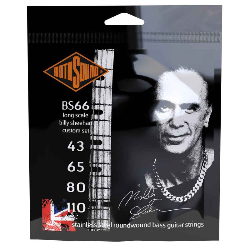 Encordado Rotosound BS66 Bajo Electrico Billy Sheehan 43-110