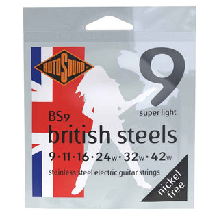 Encordado Rotosound BS9 Guit Elect British Steels 9-42