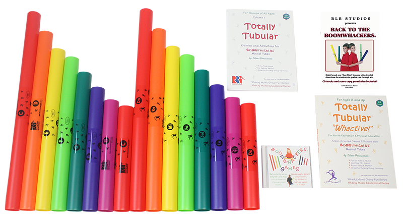 Set De Tubos Afinados Boomwhackers BW16AP Activity Pack De 16 Tubos — vista 1