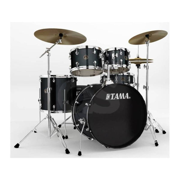 Bateria Tama Stagestar Sg50H4-Bk Negra + Bases