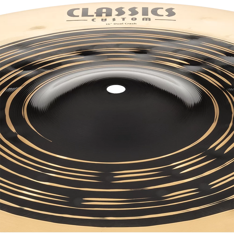 Platillo Meinl Classics Custom De 16 Cc16Duc Dual Crash