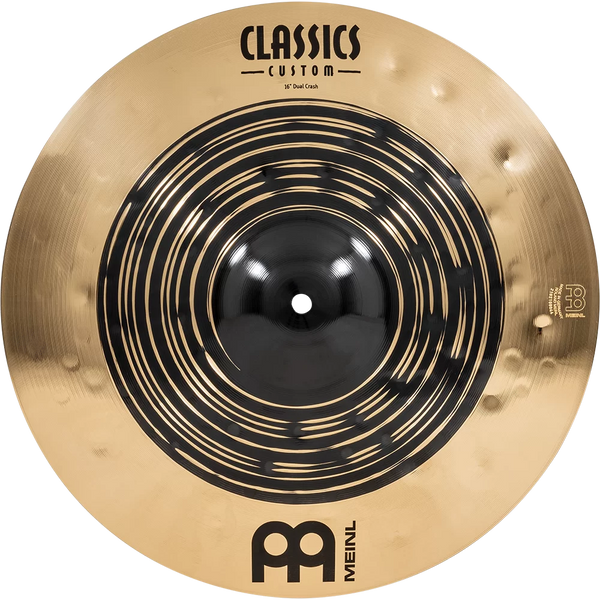Platillo Meinl Classics Custom De 16 Cc16Duc Dual Crash