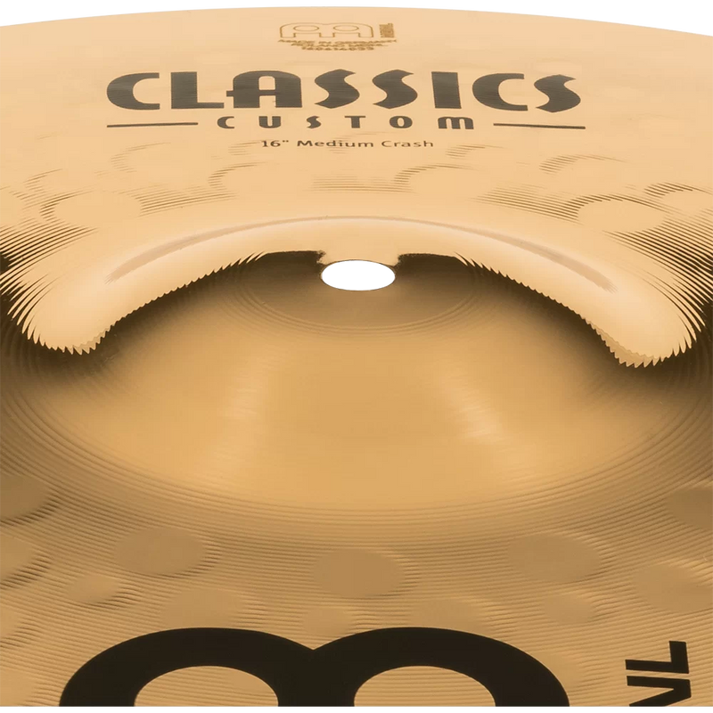 Platillo Meinl Classics Custom De 16 Cc16Mc-B Medium Crash