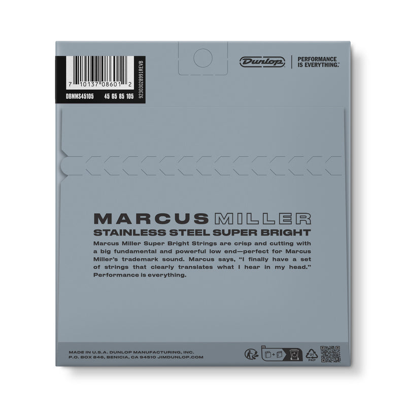 Encordado Dunlop Bajo Dbmms45105 Marcus Miller 38440450541