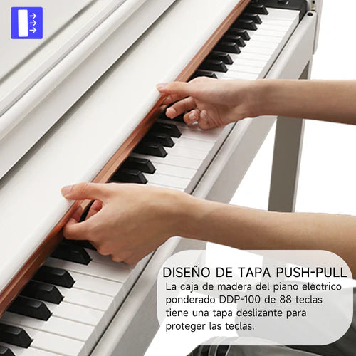 Piano Digital Donner EC3203 DDP-100 Blanco