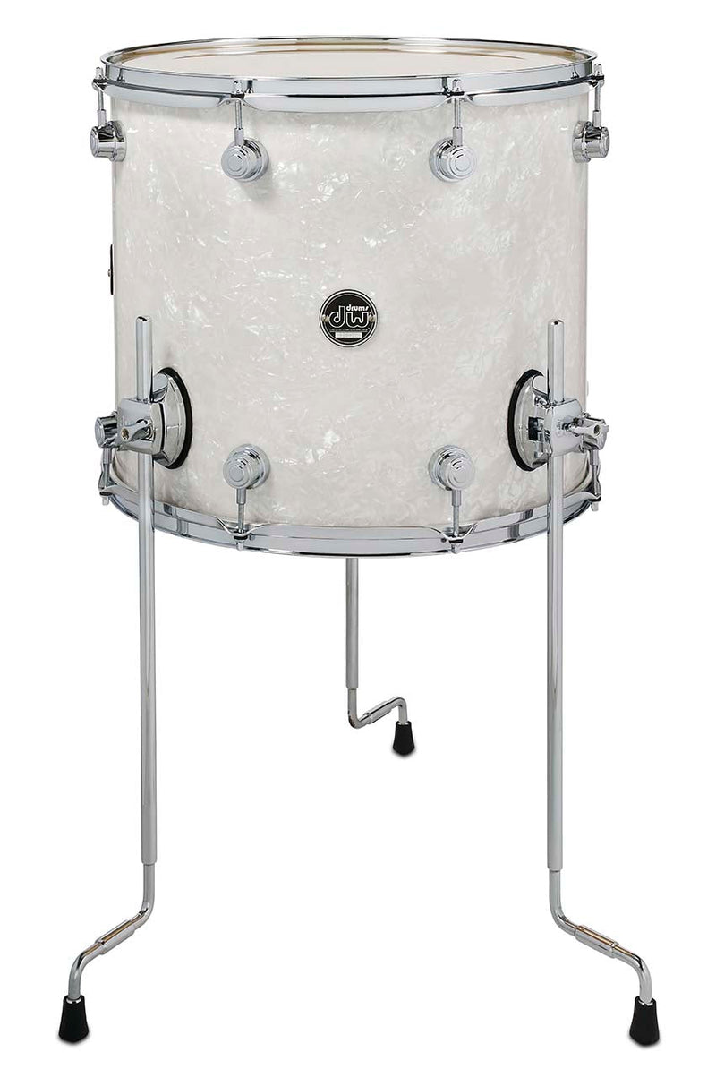 Dw Performance White Marine Pearl — tom de piso DPFHM1416TCL655 de 16 × 14 pulgadas