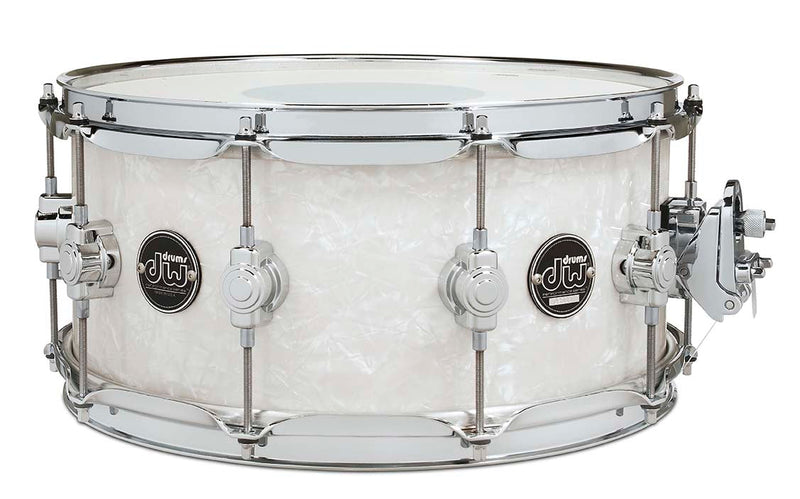 Dw Performance White Marine Pearl — redoblante DPFHM6514SCX655 de 14 × 6,5 pulgadas