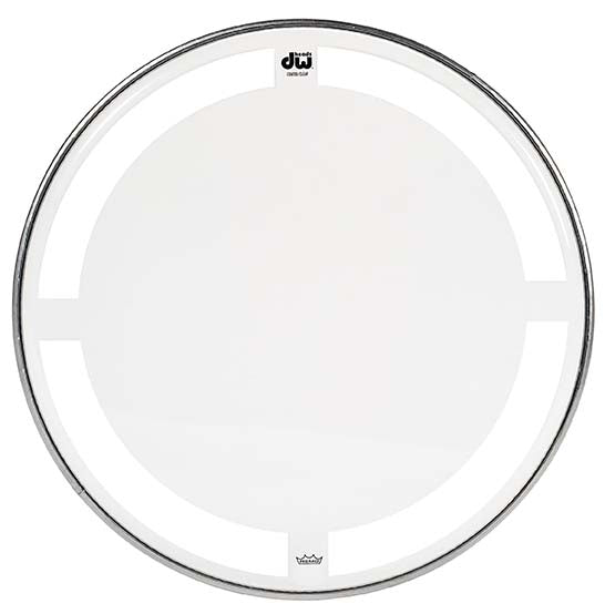 Parche DW Coated Clear DRDHCC16 Para Tom De 16 Pulgadas — vista 1