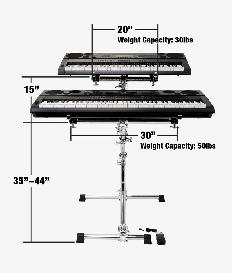 Atril Gibraltar Teclado Gks-kt76 Key Tree