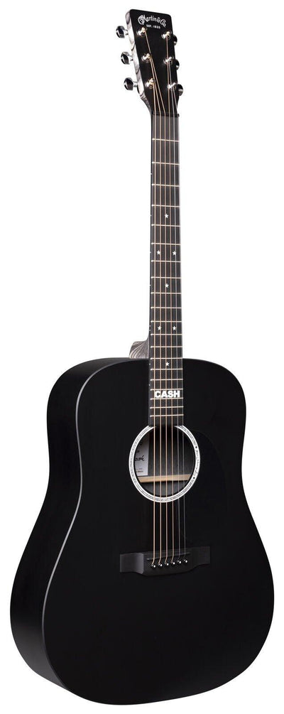 Guitarra Electroacustica Martin Dxe Johnnycash BlackHPL W/Gb